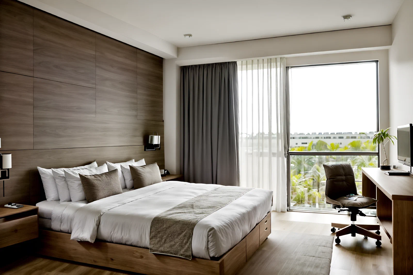 Professionelles Housekeeping Team von SAM Hotelservice bei der Zimmerreinigung in Wien